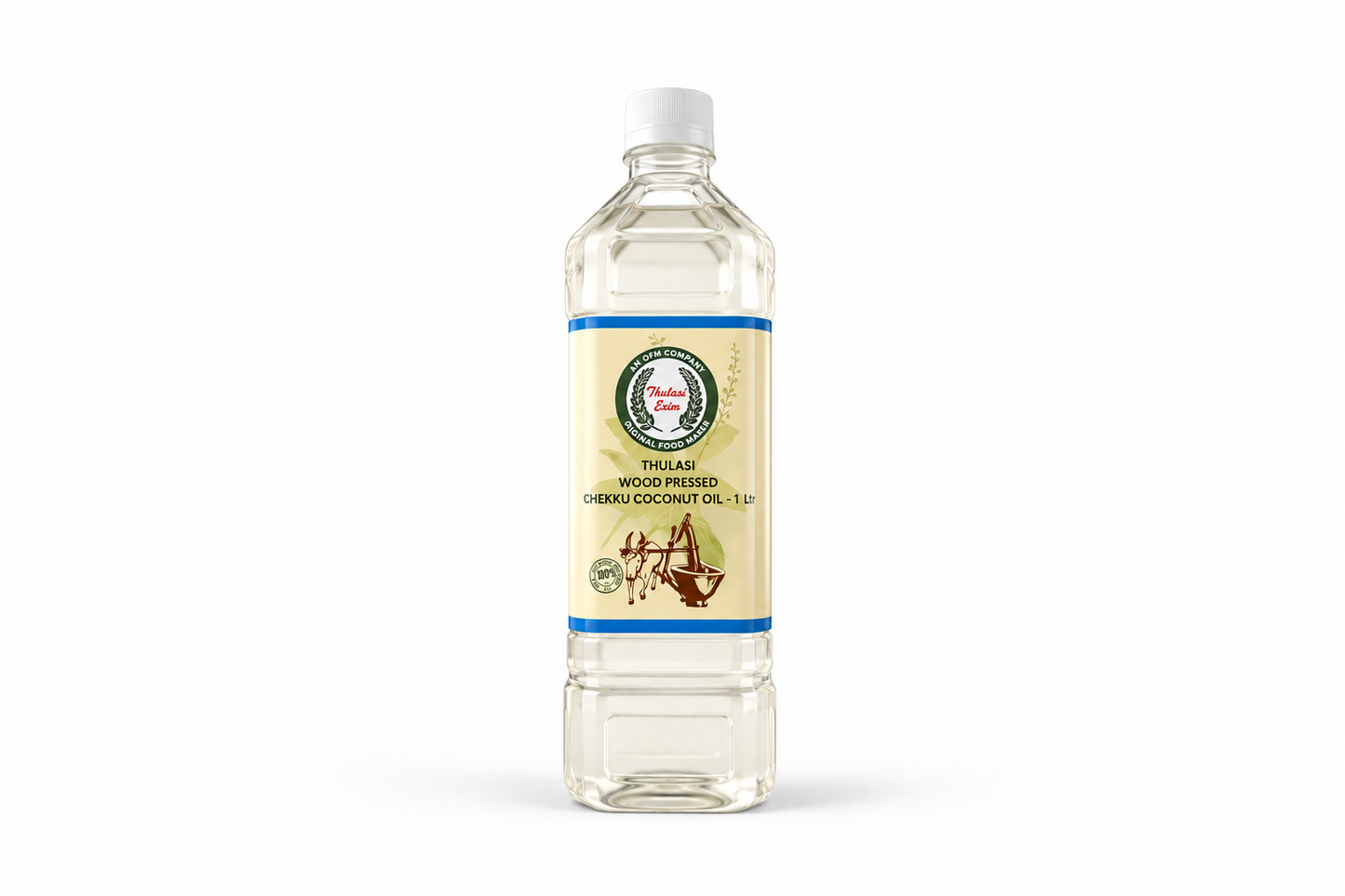 Thulasi Chekku Coconut Oil - 1L (Cooking Quality)