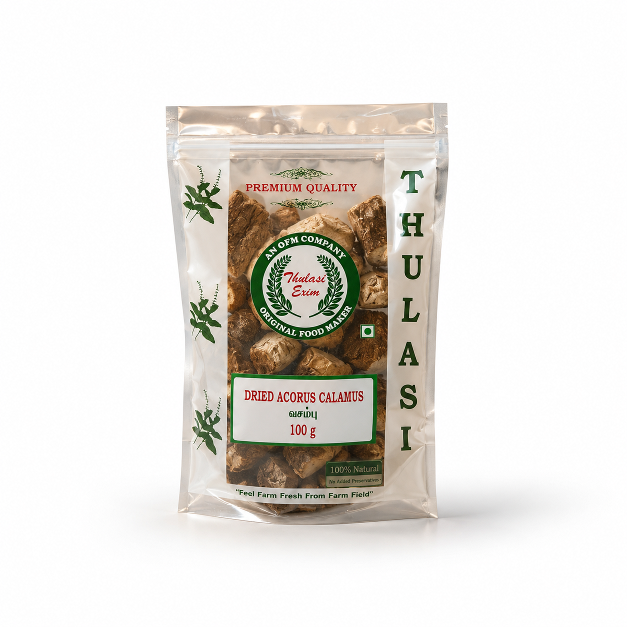 Vasambu(Dried Acrous Calamus) -100g