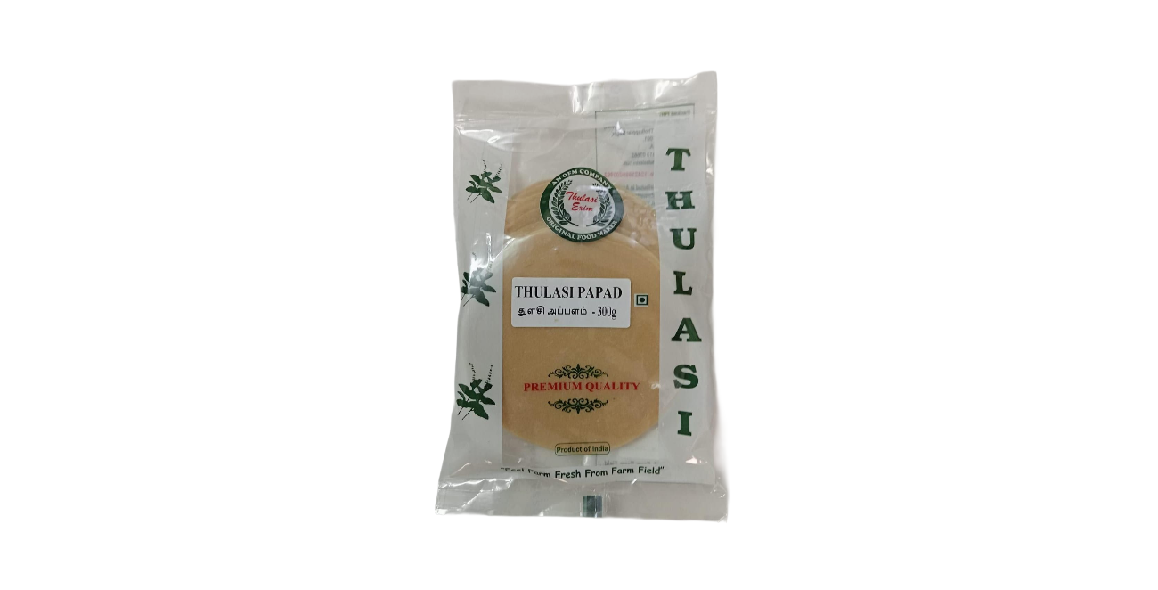 Thulasi Premium papad - 4.5" - 300g