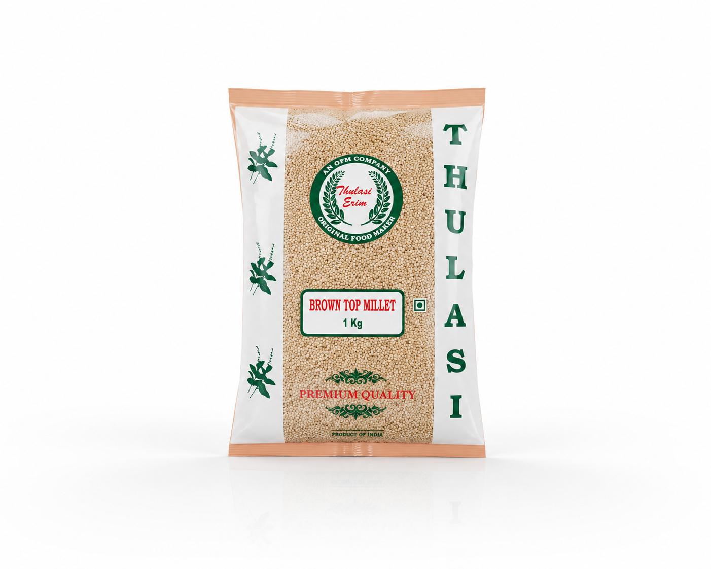 Brown Top Millet by Thulasi -1kg – authentic South Indian product, buy online Australia