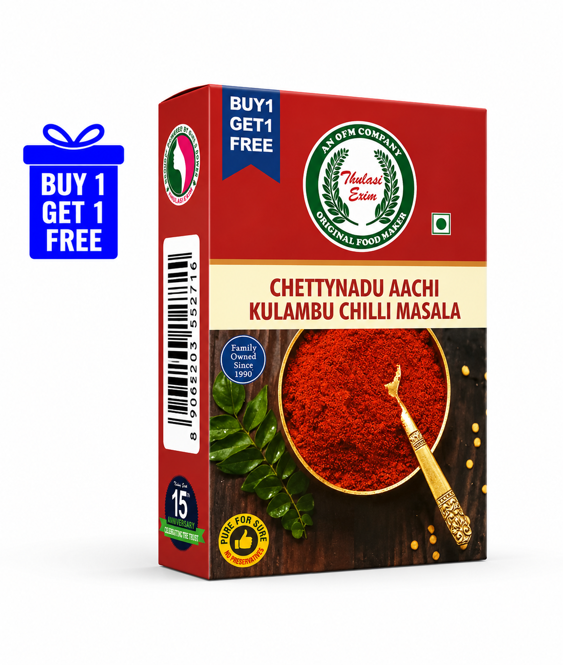 Chettynadu Aachi Kulambu Masala -165g