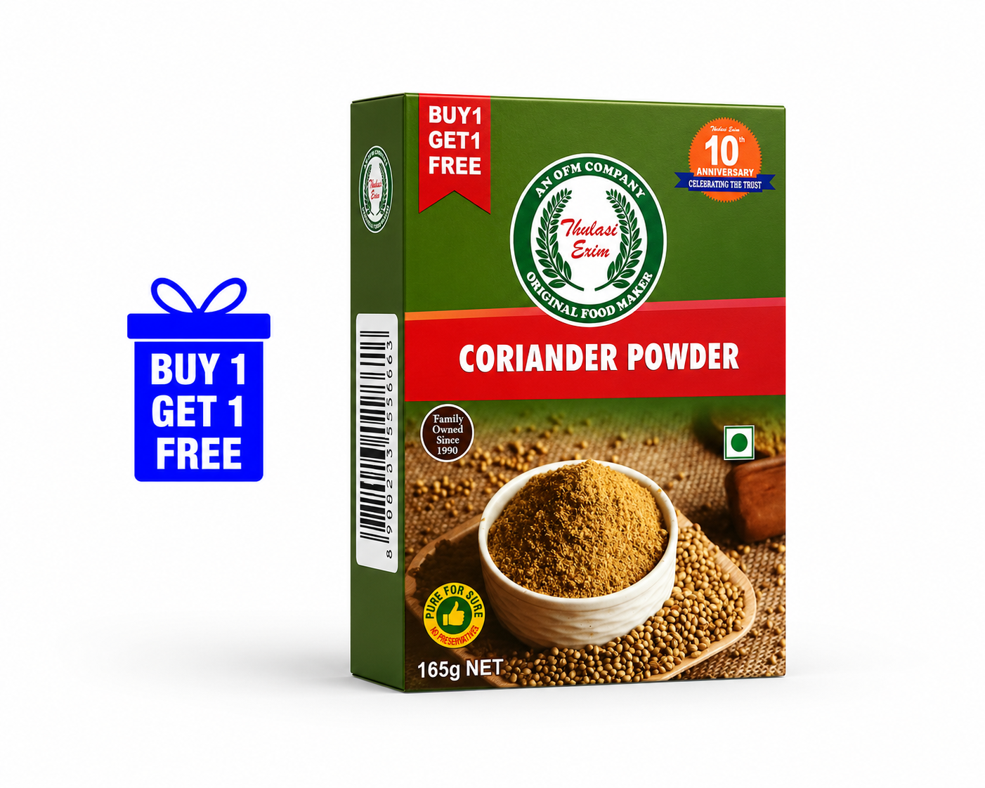 Thulasi Coriander Powder - 165g