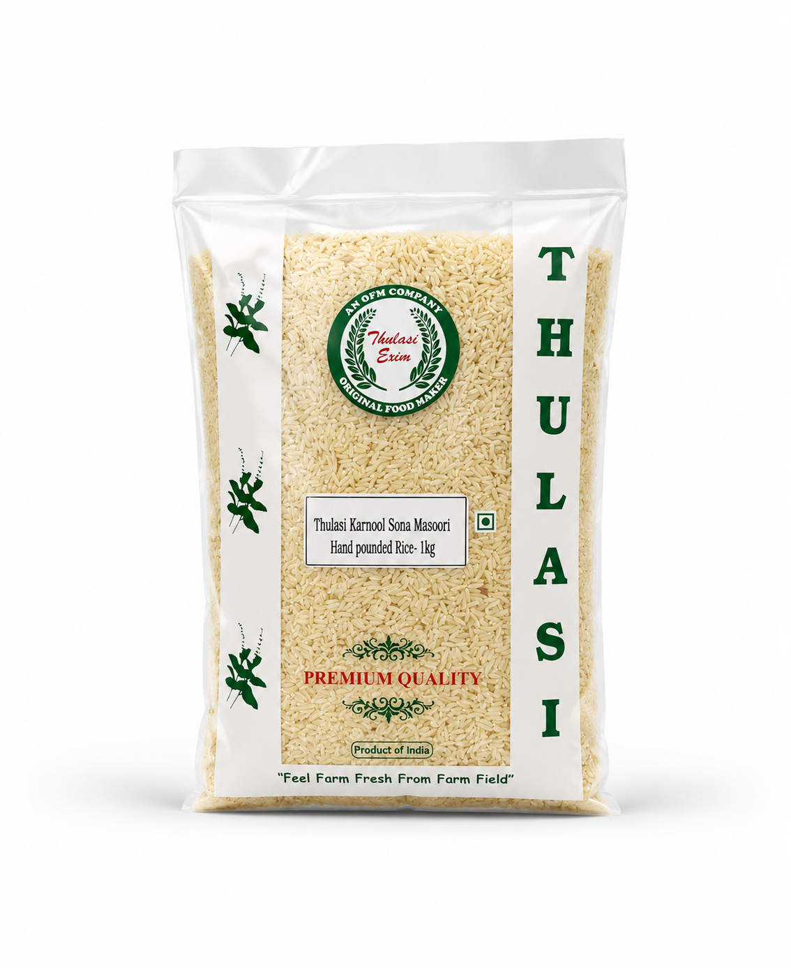 Thulasi Karnool Sona Masorri Rice - 1 Kg