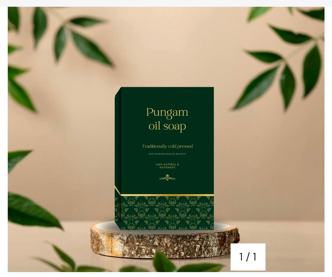 Bhuvika Pungam oil soap