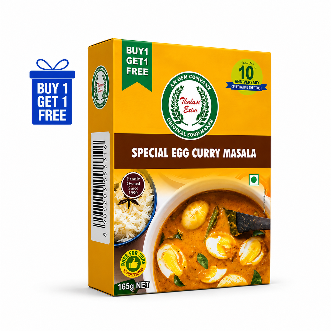 888 Egg kuruma Masala - 165G