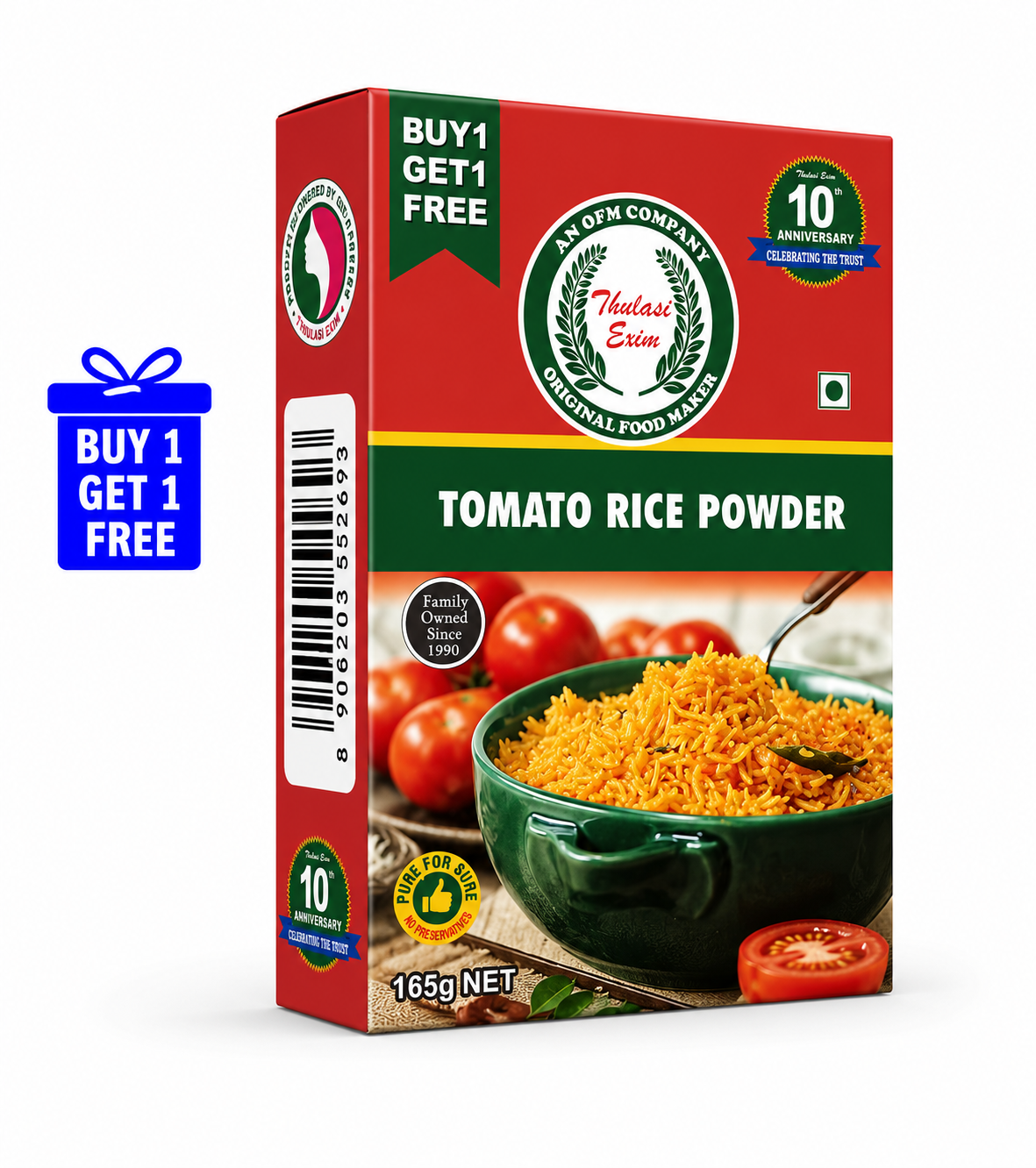 Thulasi Tomato Rice Powder - 165g