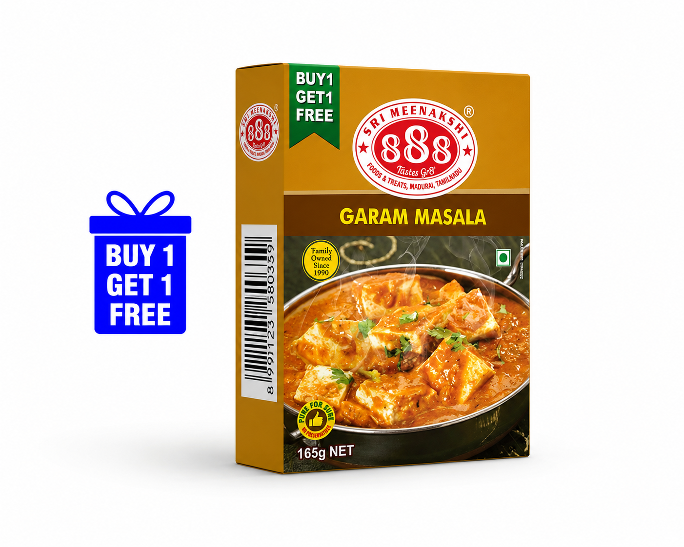 Garam Masala - 165G by 888 – authentic South Indian product, buy online Australia