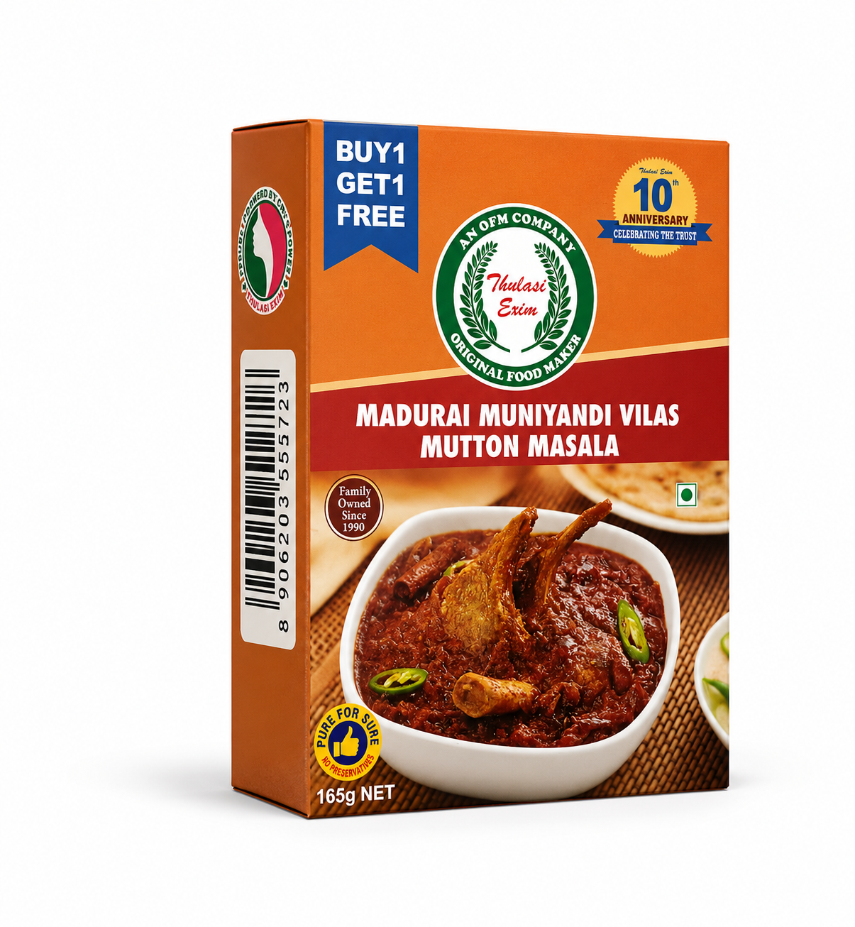 Madurai Muniyandi Vilas Mutton Masala -165g