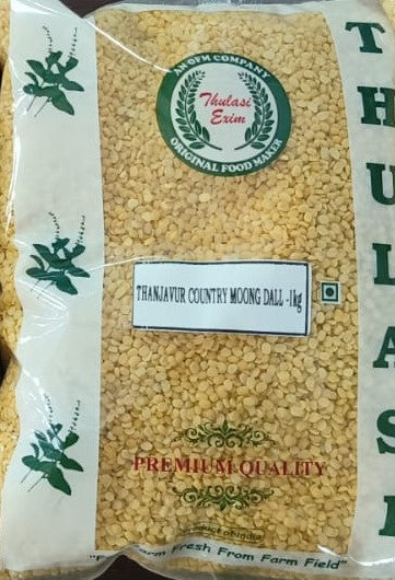Country Moong Dal 1kg Pack – Premium Unpolished Yellow Moong Dal