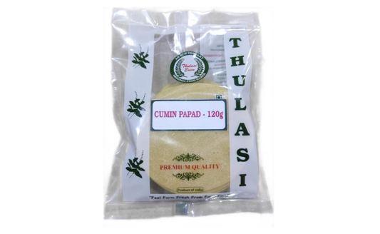 Thulasi Cumin Papad - 3.5" - 120g