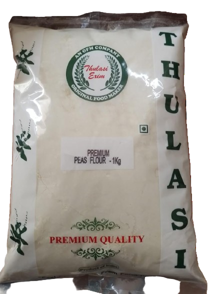 Thulasi Peas Flour 1kg pack – pure green peas powder for cooking and snacks