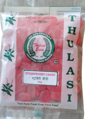 Thulasi Strawberry Candy-200g
