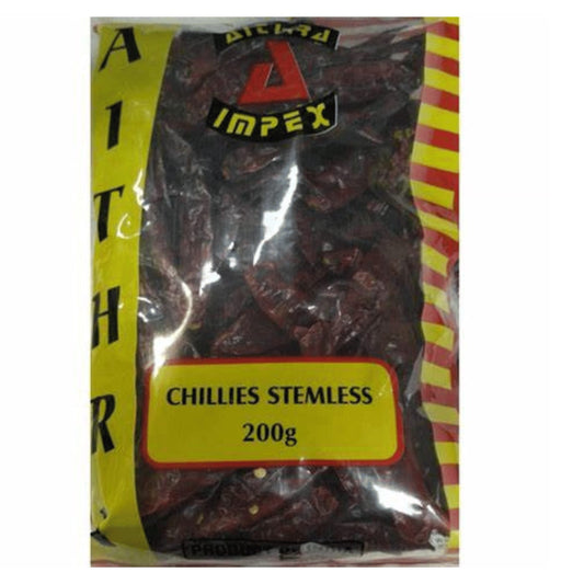 Aithra Chillies Stemless - 200g