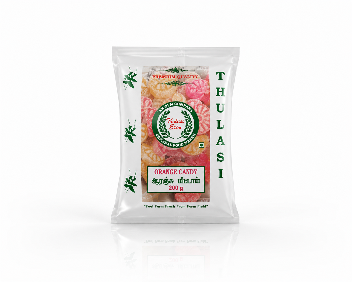 Kovil Patty Orange Candy 200g