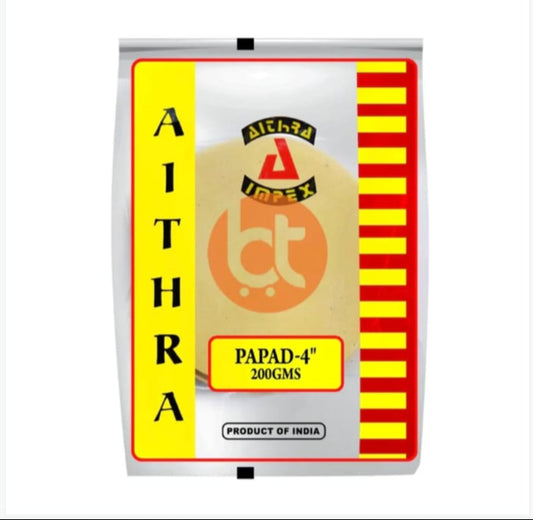 Aithra Impex 4" Pappadam - 200g