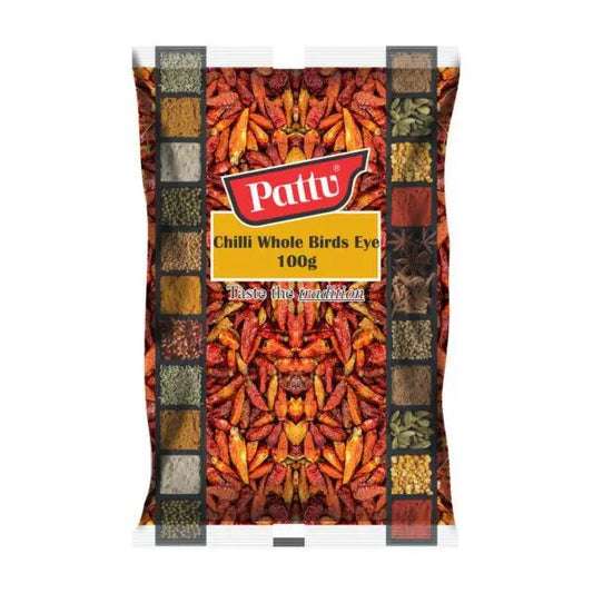 Pattu  Chilli Whole Brids Eye - 100 g