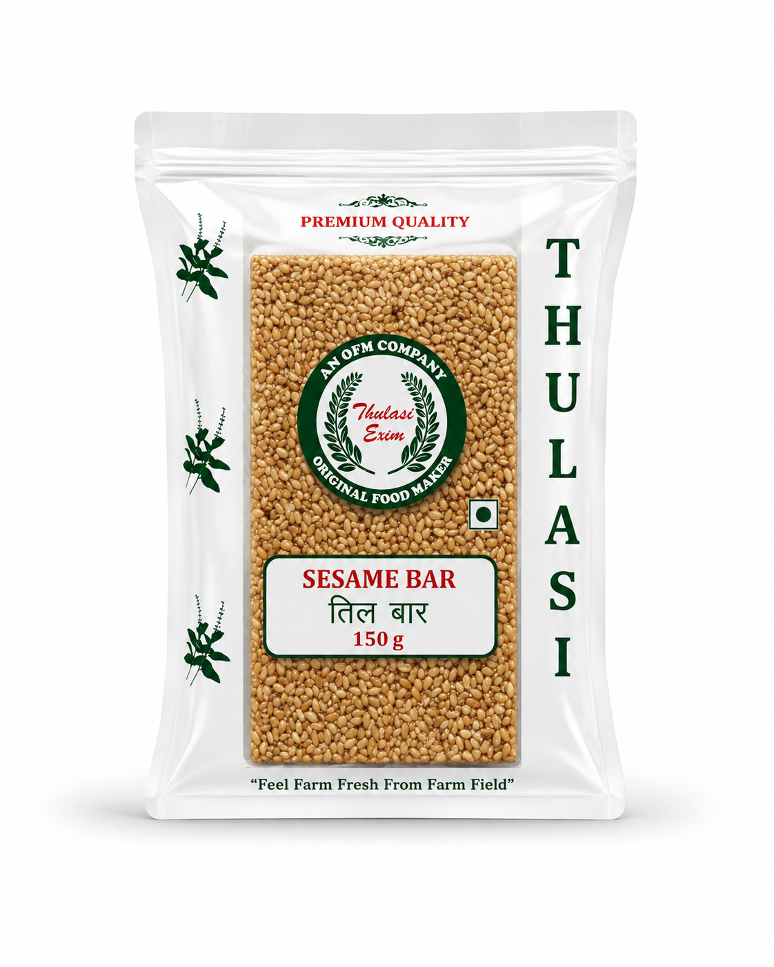 Kovil Patty White sesame Bar - 150g